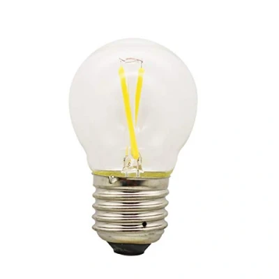 Image of Energy Saving Light Bulbs,G45 E27 Mini Globe LED Filament Bulb, Daylight White 6000K,2W= 20W,Non Dimmable, 360 Degree Beam Angle, Edison Screw 1 pcs