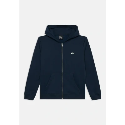Image of Quiksilver Fleece sweater BASIC HOOD ZIP Youth Blue 8