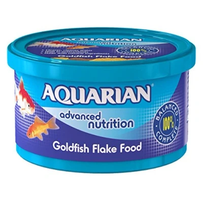 Image of AQUARIAN Complete Nutrition Goldfish Food Flakes, 25g