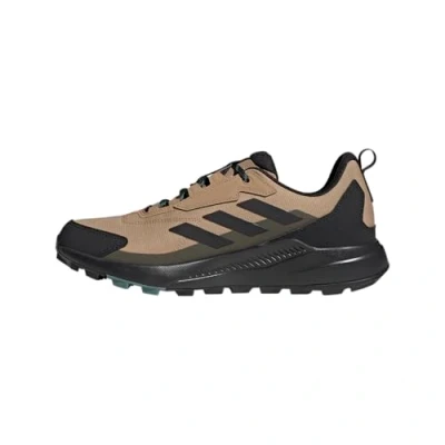 Image of adidas Men&#039;s Terrex Anylander RAIN.RDY Hiking Shoes, Cardboard/core Black/Shadow Olive, 5.5 UK