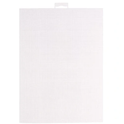 Image of Vaessen Creative Plastic Canvas, 16 Count, Flexible Mesh Sheets for Crafts, Embroidery and Cross Stitch, 1 Piece, Size 21x28cm or 8.2x11, Transparent