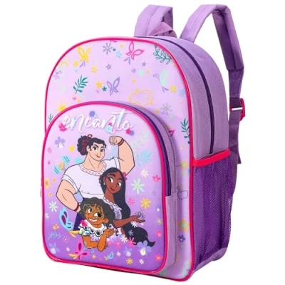 Image of Encanto Kids Childrens Premium Backpack School Rucksack Travel Bag Boys Girls with side mesh pocket and front zipped
