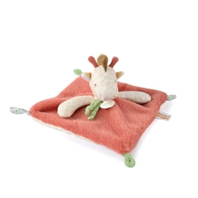 Image of Doudou et Compagnie Colours Savannah Cuddly Toy Giraffe Beige 25 cm Birth Gift DC4073