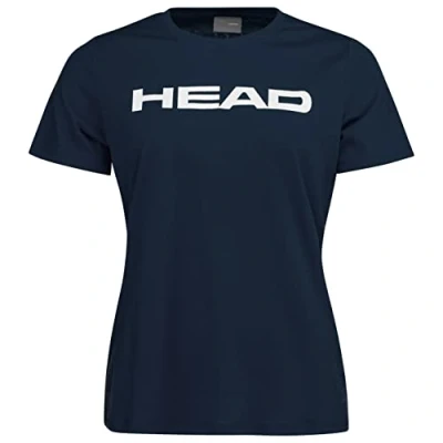 Image of HEAD Women&#039;s Club Lucy T shirt Shirt, Dark Blue, XS UK