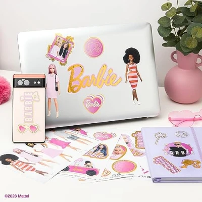 Image of Paladone Barbie Gadget Decals Decorate with Fun Sticker Accessories 22