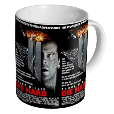 Image of Die Hard Classic 89 Poster Ceramic 11oz Tea Coffee Mug/Cup
