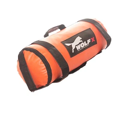 Image of WolfX Sandbag Weight Power Training Filled Fitness Bag Exercise Running Workout (20kg)