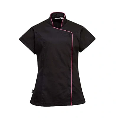 Image of Portwest Wrap Tunic, Size: M, Colour: Black, LW15BKRM