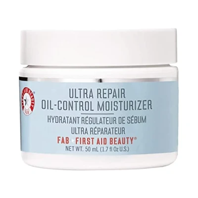 Image of First Aid Beauty Ultra Repair Oil Control Moisturiser Free, Weightless Mattifying Cream 56.7g