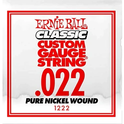 Image of Ernie Ball Classic Pure Nickel Wound Singles (.020 .028).022