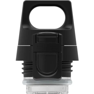 Image of SIGG Hot &amp; Cold ONE Top Black Screw Cap (0.3 0.5 L), Spare for Thermos and ONE, Leak Proof Bottle