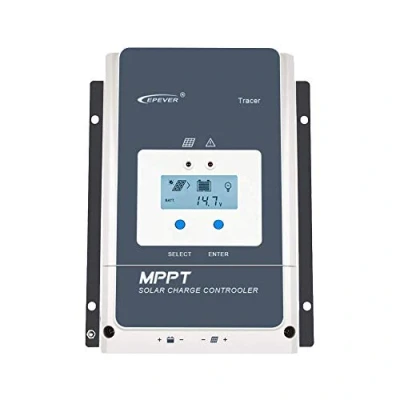 Image of EPEVER 50A MPPT Solar Charge Controller 12V/24V/36V/48V with LCD Display, Open Circuit Voltage up to 150V for Sealed, GEL, Flooded and User Tracer 5415AN