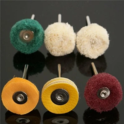 Image of EsportsMJJ 6pcs Polisher Buffer Wheel Polishing Buffing Pad Kit for Dremel Rotary Tool