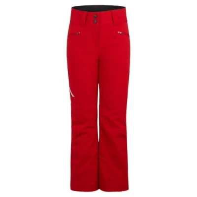 Image of Ziener Children&#039;s Alin Ski Trousers/Snow Trousers Breathable Waterproof PFC Free Red Salsa stru, 152