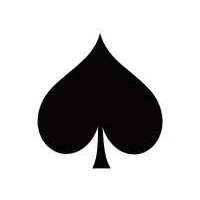 Image of Spade Card Symbol Funny Bumper Sticker Car Van Bike Decal Free P&amp;P
