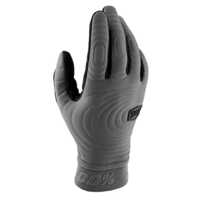Image of 100% BRISKER XTREME Gloves Charcoal 2XL