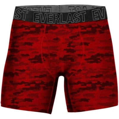 Image of Everlast Mens Flex Boxers Red Camo/Black XL