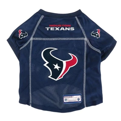 Image of Littlearth Houston Texans NFL Basic Pet Jersey