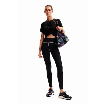Image of Desigual Women&#039;s Legging_blaki Casual Trousers, Black, XX Large