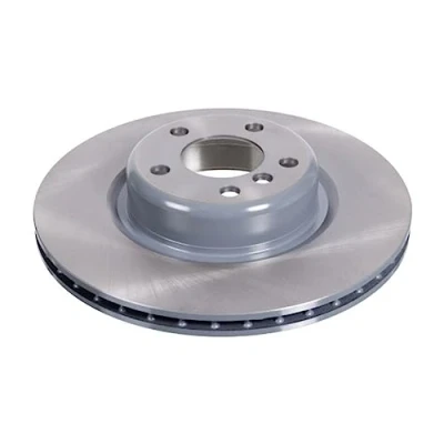 Image of 34206797605 Brake disc BLUE PRINT ADB114377 Rear Axle 345mm 24mm 5 Hole 120mm internally vented Coated High carbon BMW: 1 Hatchback, 3 Saloon, 2 Coupe