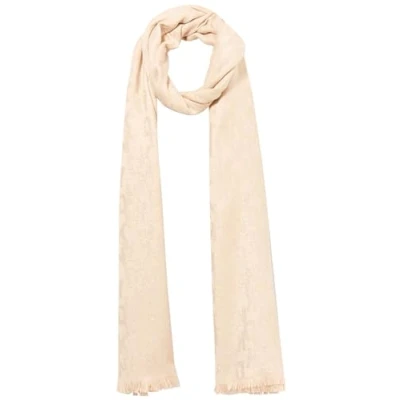 Image of DKNY womens Oversized Eyelash Fringe Lurex ScarfFashion Scarf, Palomino, One Size