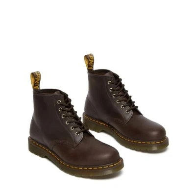 Image of Dr. Martens Laceup ankle boots, Size: 6.5, Marron Leather