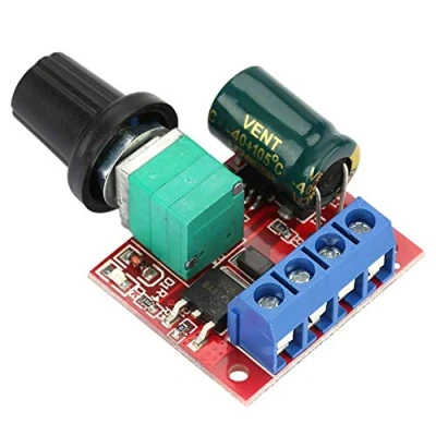 Image of Motor Speed Controller 5V 28V 5A PWM DC Adjustable Switch Module LED Variable Voltage Regulator