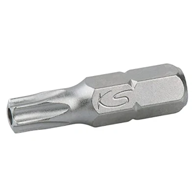 Image of KS Tools 1/4 Inch Classic Bit TX, Bore, 25 mm, TB9, Pack of 5