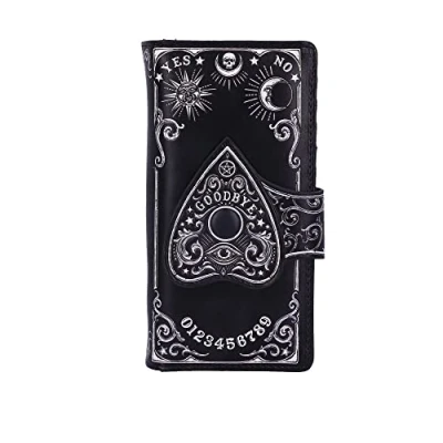 Image of Nemesis Now Spirit Board Planchette Embossed Purse, Black, 18.5cm