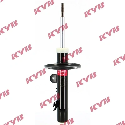 Image of 9820655080, 9827238480 Shock absorber KYB 3338049 Front Axle Right Gas Pressure Twin Tube Suspension Strut Top pin