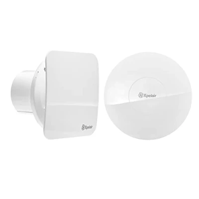 Image of Xpelair Simply Silent Contour Axial Extract Fan with Humidistat and Timer