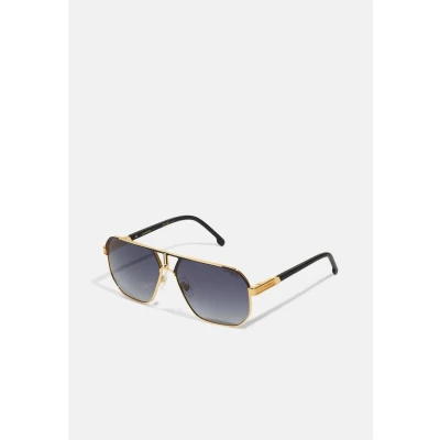 Image of Carrera Unisex Sunglasses Matte black/goldcoloured, Size: 62, black/gold coloured