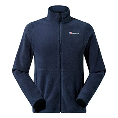 Image of Berghaus Men&#039;s Prism Polartec Interactive Fleece Jacket Added Warmth Smart Fit Durable Design, Dusk, 2XL