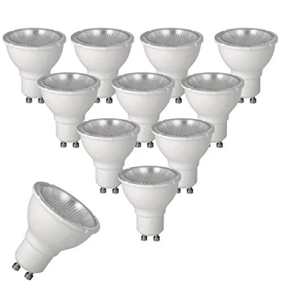 Image of Megaman LED Dimmable GU10 Lamp 5 Watt Reflector Spot 2800k 4000k 410LM 36 A+ Pack of 10 (2800k Warm White)
