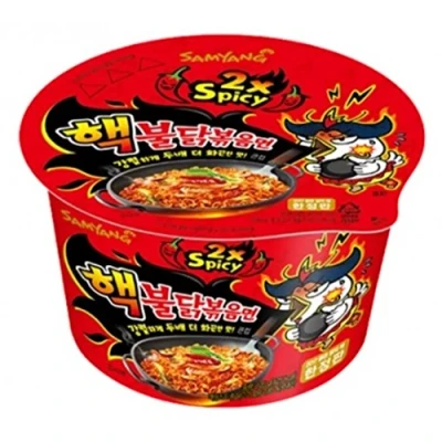 Image of Samyang Hot Chicken Flavour Ramen (2xSpicy) Big Bowl 105g