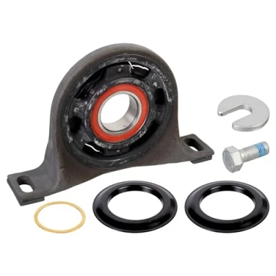 Image of 9074106201, A9074106201 Suspension, drive shaft FEBI BILSTEIN 175745 with attachment material rolling bearing