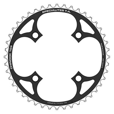 Image of Spécialités TA Chinook 8/9 Speed Outer Chainring, Black, 50T