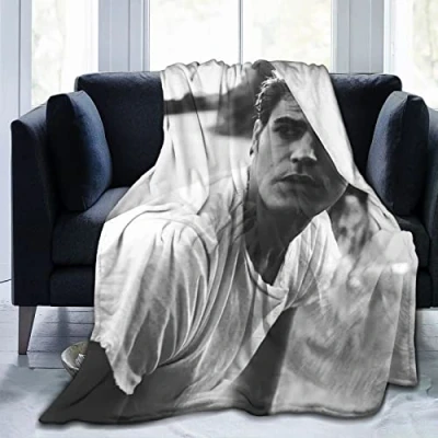 Image of Stefan Salvatore Fleece Throw Lightweight Super Soft Cozy Luxury Bed Microfiber 125CM X 100CM