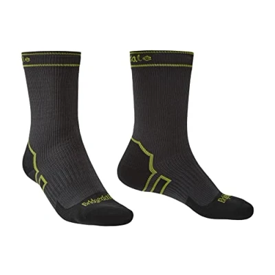 Image of Bridgedale Men&#039;s Storm Lw Boot Socks, Dark Grey, L UK