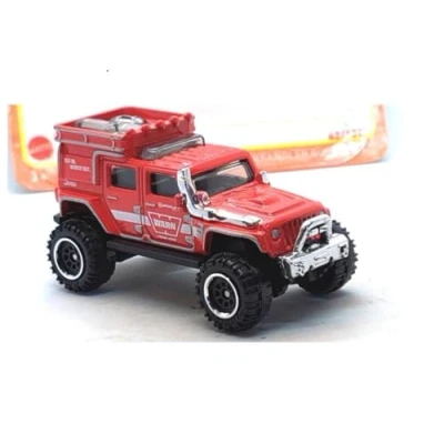 Image of Matchbox Jeep Wrangler Superlift 42/100 Series 2023 Red