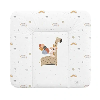 Image of Ceba Baby Changing mat Soft Table mats 80 x 75 cm, 50 70 72 Waterproof, Washable Giraffe 72x75 cm