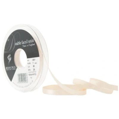 Image of Berisfords Ribbon, Cream, 7 mm