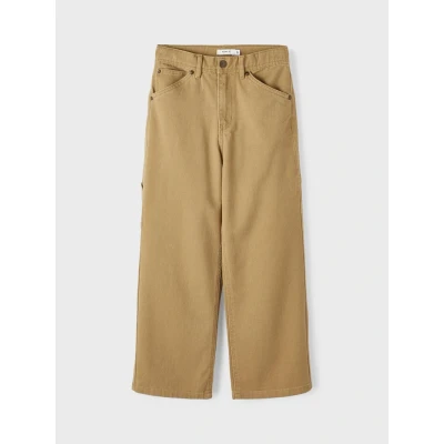 Image of Name it Nkmryan Straight TWI Pants 4242YL leg jeans for kids, Size: 12y, Kelp