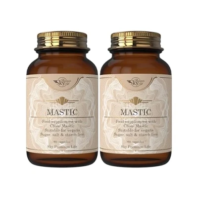 Image of Sky Premium Life Chios Mastic Food Supplement (120 Capsules)