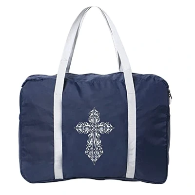 Image of Cabin Bag 45x36x20 for Easyjet Airlines Underseat Travel Holdall Carry on Hand Luggage Weekend Packable Duffel Bag,Sports Fitness (Skull 006)