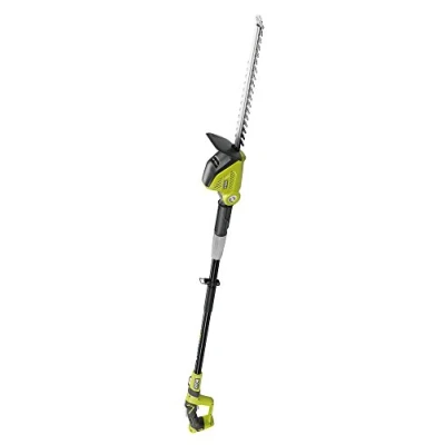 Image of Ryobi ONE+ 18V RPT184520 Cordless Pole Hedge Trimmer, 45cm Blade (with 1x2.0Ah Battery)