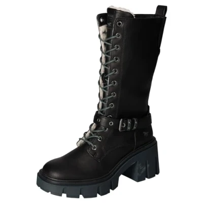 Image of Mustang Women&#039;s 1471 602 Boots, black, 4 UK