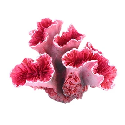Image of Fake Artificial Simulation Lifelike Coral Underwater Plants Aquarium Decoration Landscaping Fish Tank Decor Ornament Resin