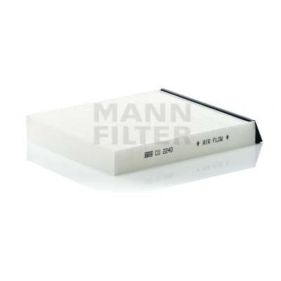 Image of 7701047513 Pollen Filter MANN CU 2240 Particulate 215mm 194mm 30mm RENAULT: SCENIC 2, GRAND 2