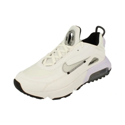 Image of NIKE Air Max 2090 C/S GS Trainers DH9738 Sneakers Shoes (UK 5.5 us 6Y EU 38.5, White Metallic Silver 100)